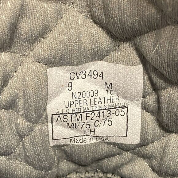 Matterhorn Combat Boots Men 9M Olive Green Leather GoreTex Steel Toe Made USA - Picture 13 of 14